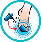 Protección Dedos - Gel Toe Caps (2u)